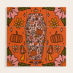 Fall Coffin Wood Wall Art Gallery Image 1