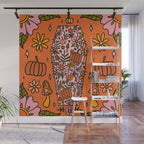 Fall Coffin Wall Mural Gallery Image 1