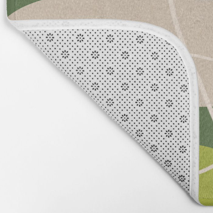 Minimal Colorful Abstract Shapes 2 Bath Mat Gallery Image 2