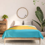 Rubber Duck polygon art Comforter Gallery Image 3