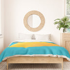 Rubber Duck polygon art Duvet Cover Gallery Image 3