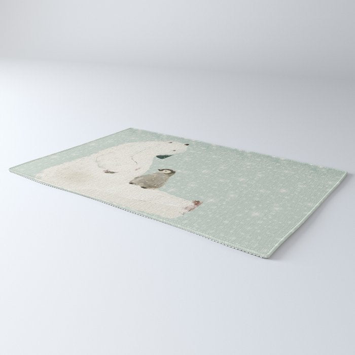 penguin and bear Rug Gallery Image 3