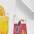 Summer Cocktail Trio Wall Tapestry Gallery Image 3
