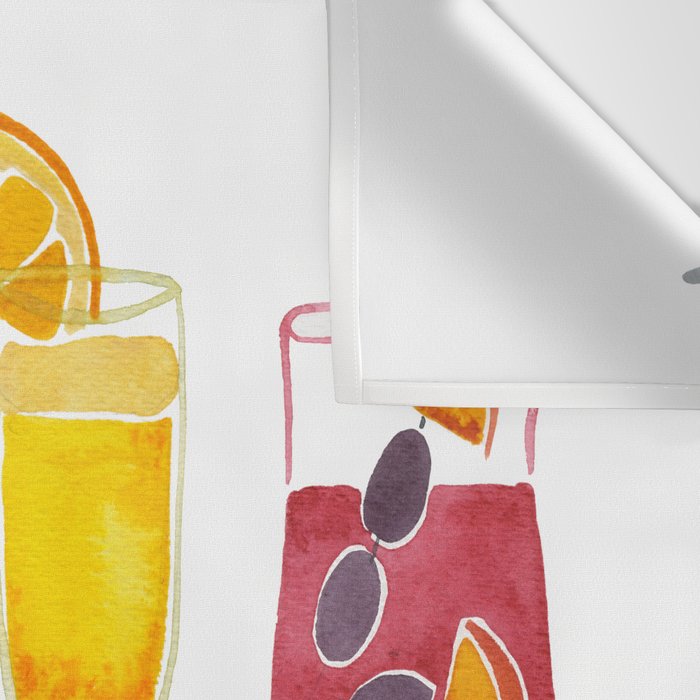 Summer Cocktail Trio Wall Tapestry Gallery Image 3