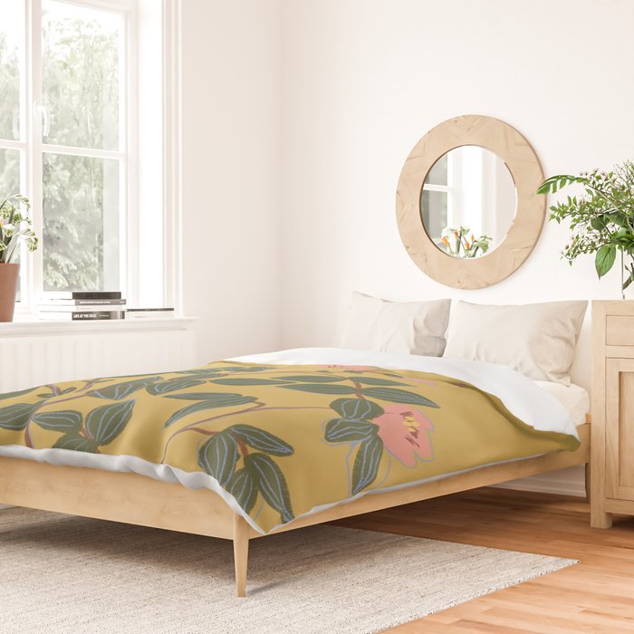 Botanical illustration Duvet Cover Gallery Image 2