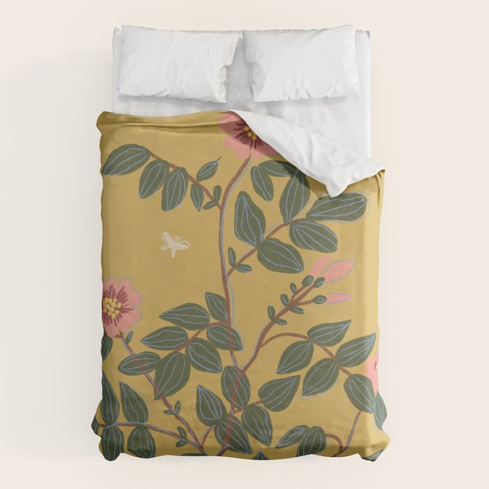 Botanical illustration Duvet Cover Gallery Image 6