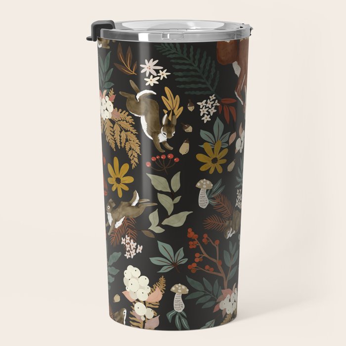 Animals winter wild nature 63B Travel Mug Gallery Image 3
