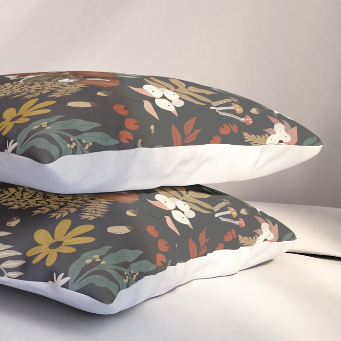 Animals winter wild nature 63B Pillow Sham Gallery Image 3