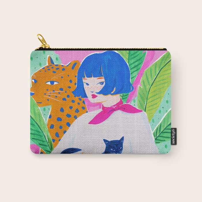 Cat Lady Carry All Pouch Gallery Image 1