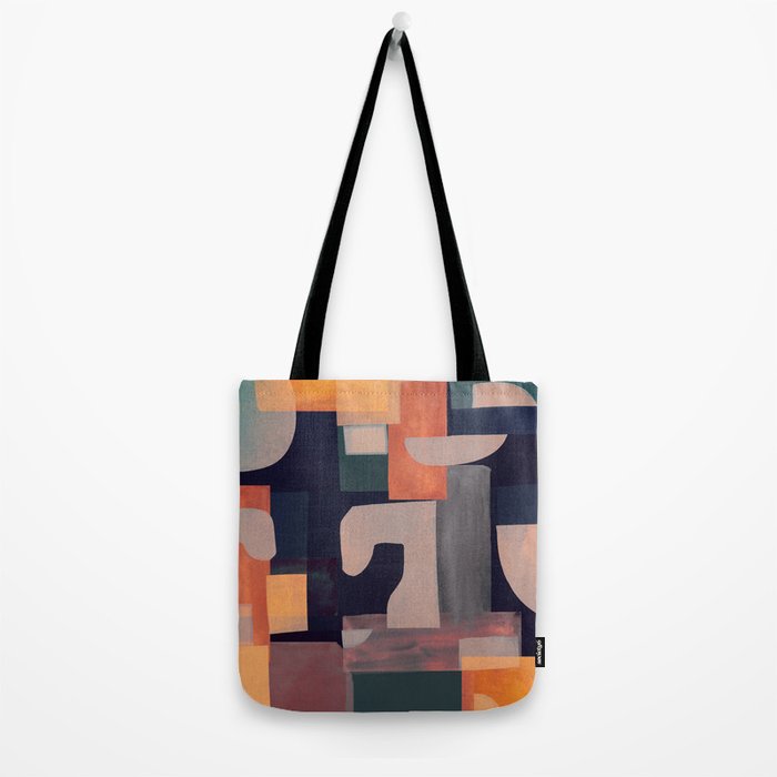 Geometric Collage 4 Tote Bag Gallery Image 2