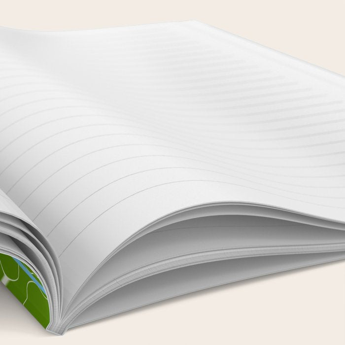 Blue Leaves Notebook Gallery Image 2