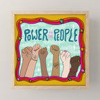 Power to the People Mini Art Print Gallery Image 1