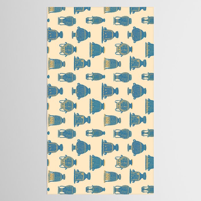 Terracotta Vessels from Italy Tablecloth Gallery Image 2