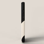 Catalan Still Life Minimalist Modern Abstract Black Orange Almond Cream iPhone Case Gallery Image 2