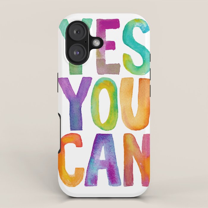 Yes You Can iPhone Case Gallery Image 1