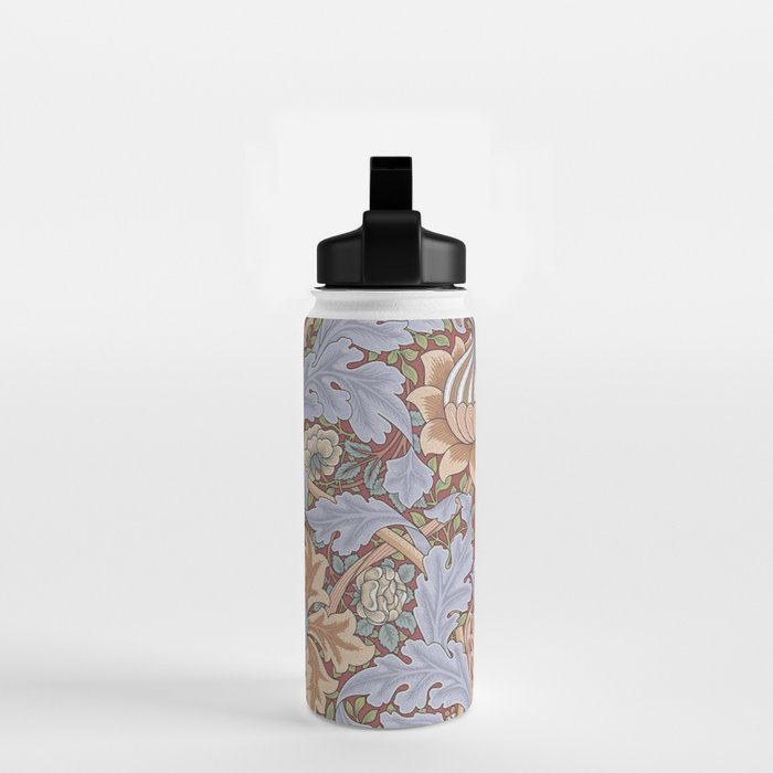 William Morris Vintage St James Palace Lilac 1881 Water Bottle Gallery Image 2