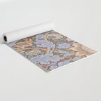 William Morris Vintage St James Palace Lilac 1881 Yoga Mat Gallery Image 2