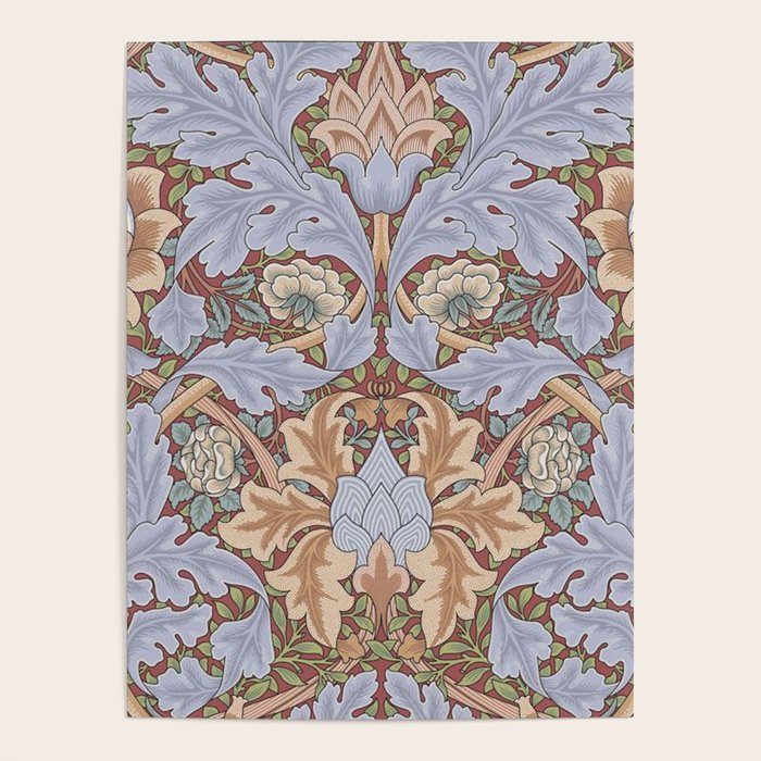 William Morris Vintage St James Palace Lilac 1881 Poster Gallery Image 1