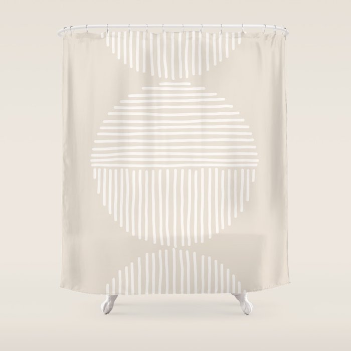 blank space Shower Curtain Gallery Image 1