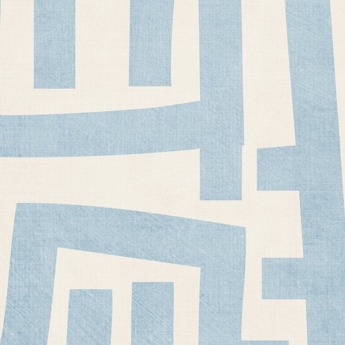 Light Blue Lines Geometric Design Artwork Coffee Mug Gallery Image 2