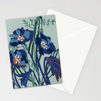 Wild flowers light â modern floral illustration Stationery Card Gallery Image 2