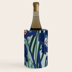 Wild flowers light â modern floral illustration Wine Chiller Gallery Image 1