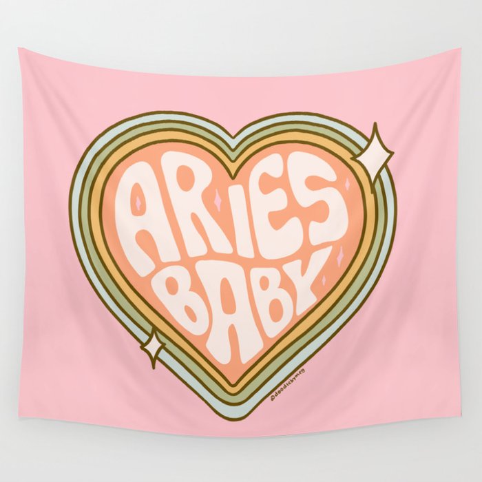 Aries Baby Wall Tapestry Gallery Image 4