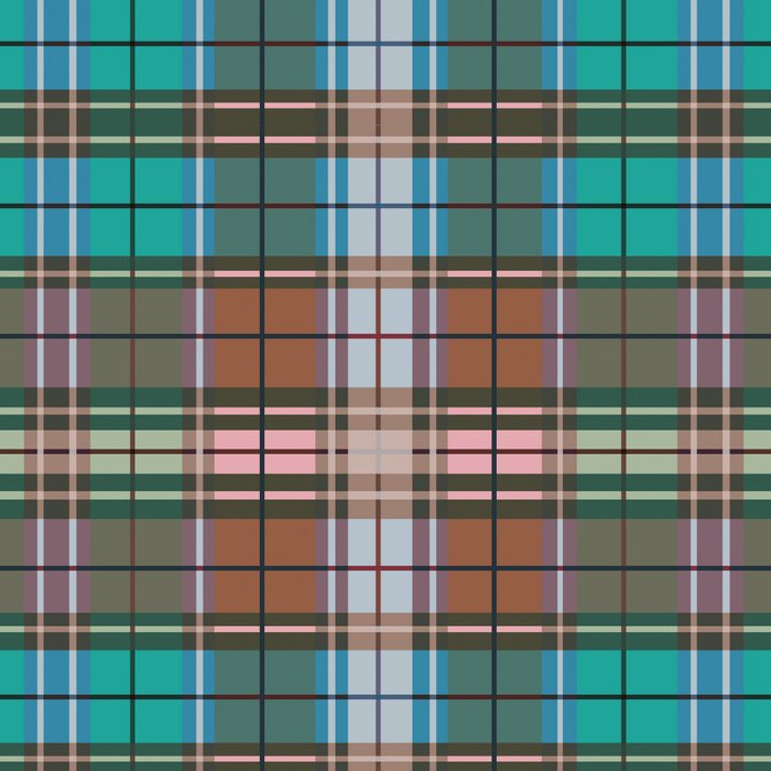 Earthy Tartan Elegance Coffee Mug Gallery Image 2