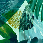 Jungles greens, banana leaf, tropical, Hawaii decor Coffee Mug Gallery Image 2
