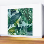 Jungles greens, banana leaf, tropical, Hawaii decor Wall Mural Gallery Image 2