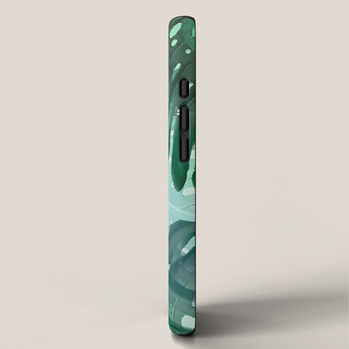 Jungles greens, banana leaf, tropical, Hawaii decor iPhone Case Gallery Image 2