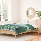 Jungles greens, banana leaf, tropical, Hawaii decor Duvet Cover Gallery Image 2