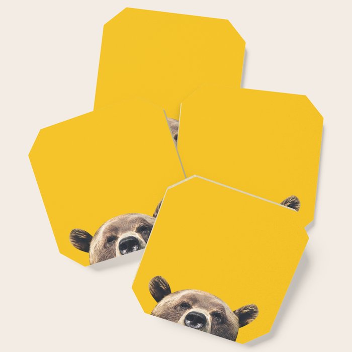 Bear - Yellow Coaster Gallery Image 1