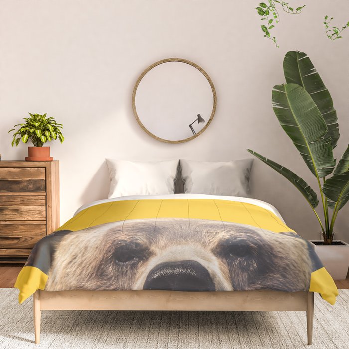 Bear - Yellow Comforter Gallery Image 3