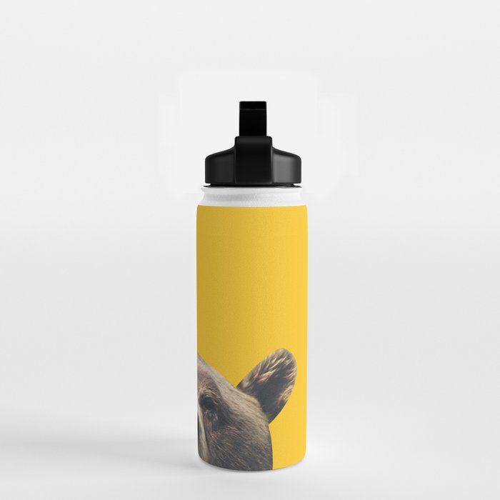 Bear - Yellow Water Bottle Gallery Image 2