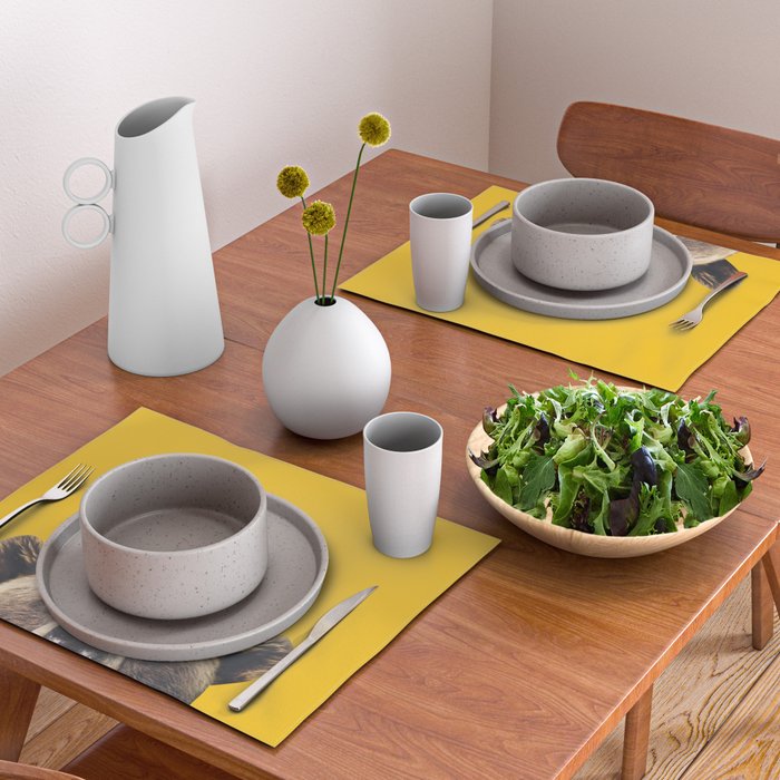 Bear - Yellow Placemat Gallery Image 2