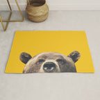 Bear - Yellow Rug Gallery Image 1