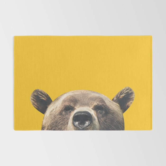 Bear - Yellow Rug Gallery Image 2