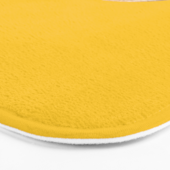 Bear - Yellow Bath Mat Gallery Image 3