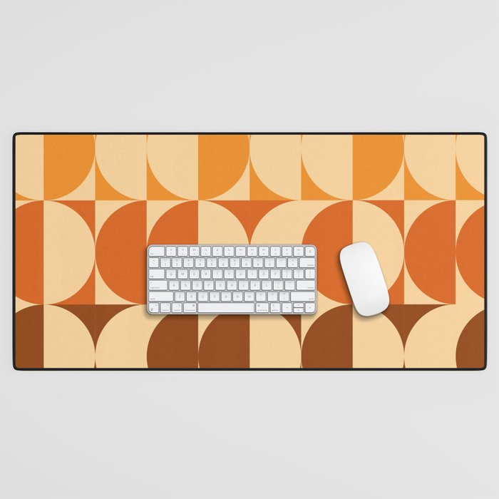 Vintage Geometric 03A Desk Mat Gallery Image 1