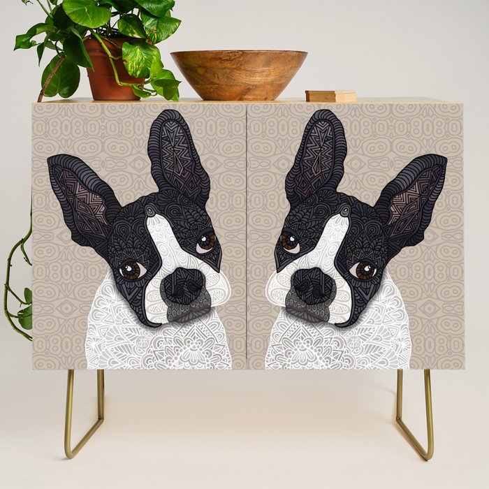 Boston Terrier 2015 Credenza Gallery Image 1