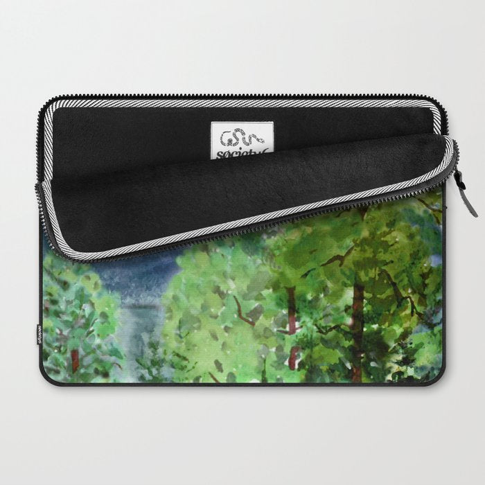 Mountain Forest Laptop Sleeve Gallery Image 2