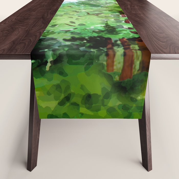 Mountain Forest Table Runner Gallery Image 1