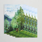 Mountain Forest Wrapping Paper Gallery Image 3