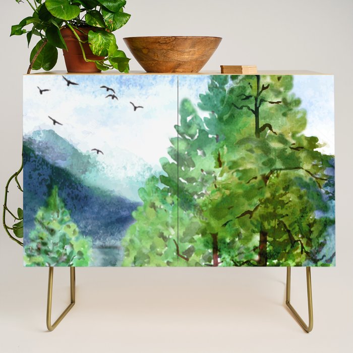 Mountain Forest Credenza Gallery Image 1