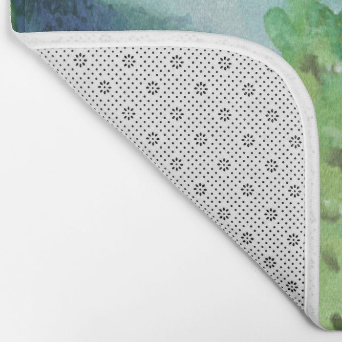 Mountain Forest Bath Mat Gallery Image 2