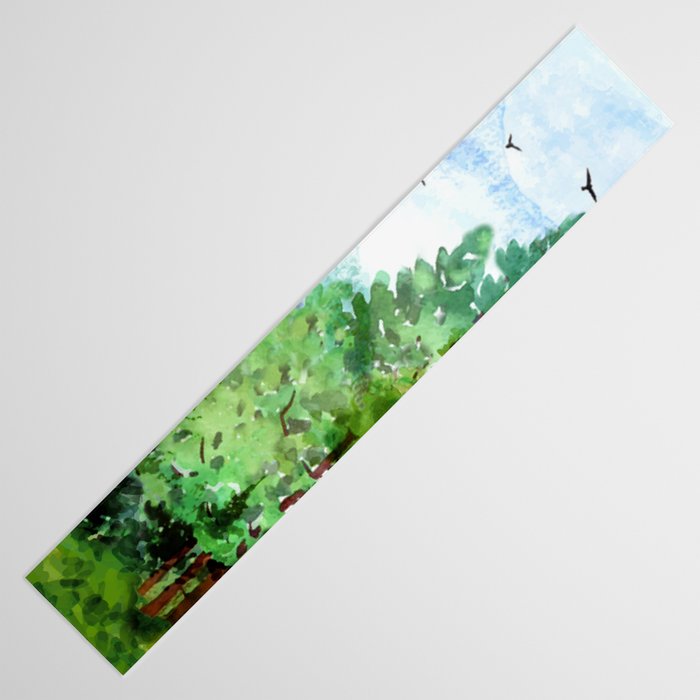 Mountain Forest Table Runner Gallery Image 3