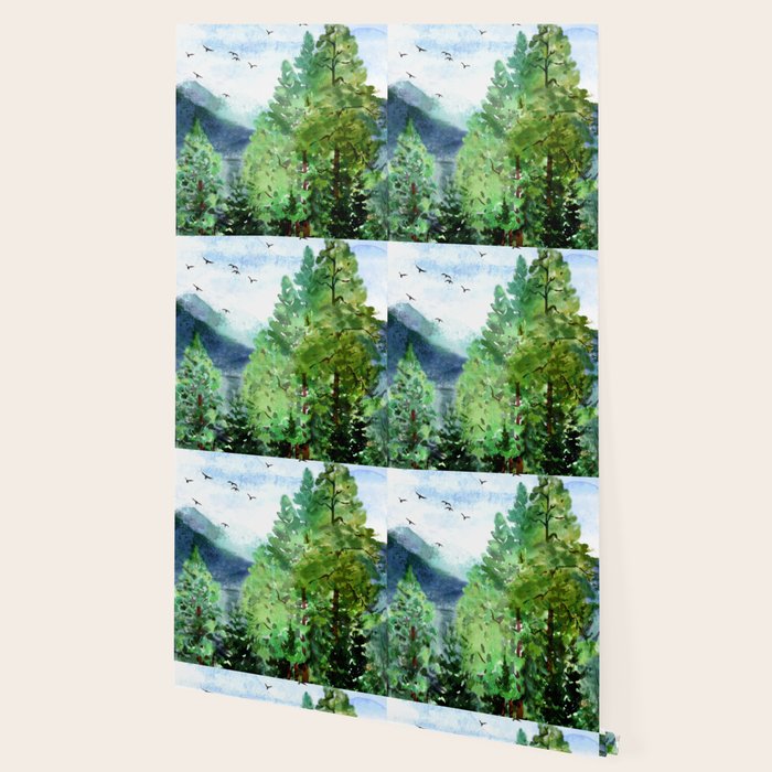 Mountain Forest Wallpaper Gallery Image 2