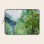 Mountain Forest Laptop Sleeve Gallery Image 1