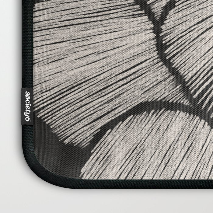 White Peony Laptop Sleeve Gallery Image 3